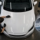 Editorial illustration: The Curing Stages of a Ceramic Coating on a Car: Air and Humidity Effects