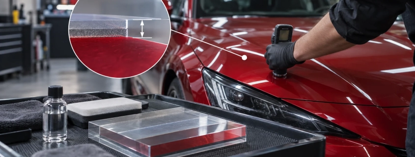 Editorial illustration: What is the thickness of Ceramic Coating?