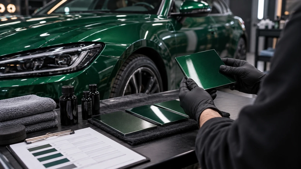 Editorial illustration: What Determines the Cost of Ceramic Coating?