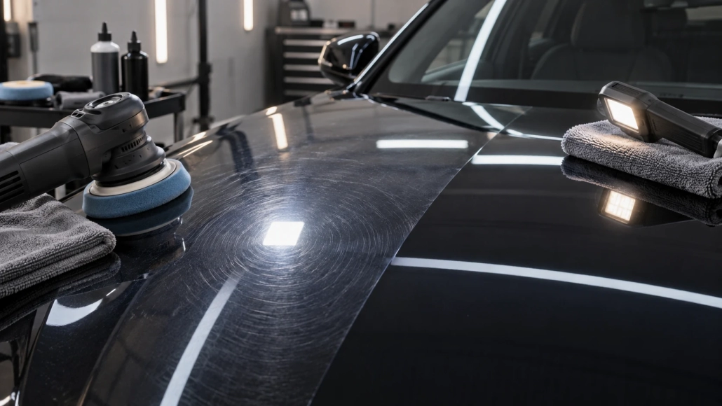 Editorial illustration: Defining a Sensible Stopping Point for Paint Correction