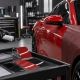 Editorial illustration: Ceramic Coating for Vinyl Wraps: A Compatibility Guide